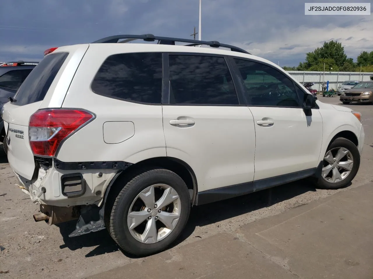 2015 Subaru Forester 2.5I Premium VIN: JF2SJADC0FG820936 Lot: 68286774