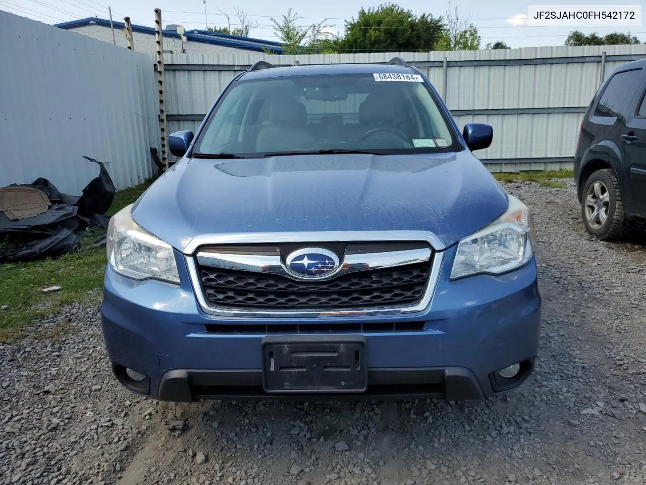 2015 Subaru Forester 2.5I Limited VIN: JF2SJAHC0FH542172 Lot: 68438164