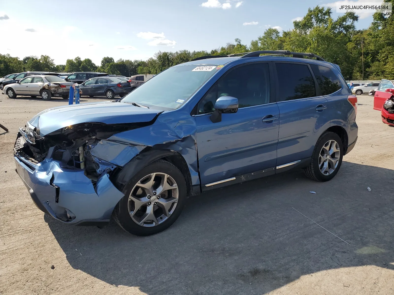 2015 Subaru Forester 2.5I Touring VIN: JF2SJAUC4FH564584 Lot: 68462124