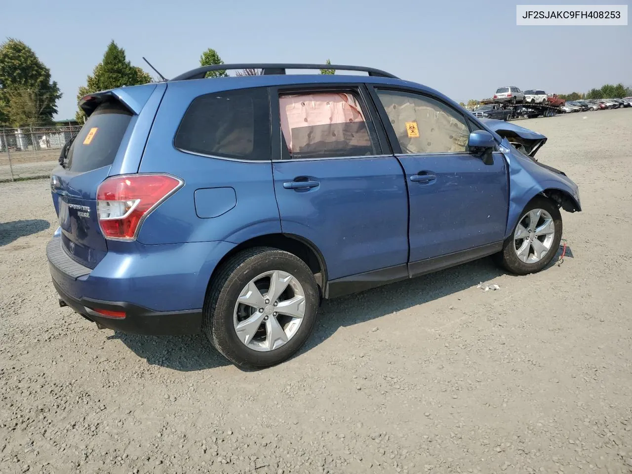 2015 Subaru Forester 2.5I Limited VIN: JF2SJAKC9FH408253 Lot: 68854704