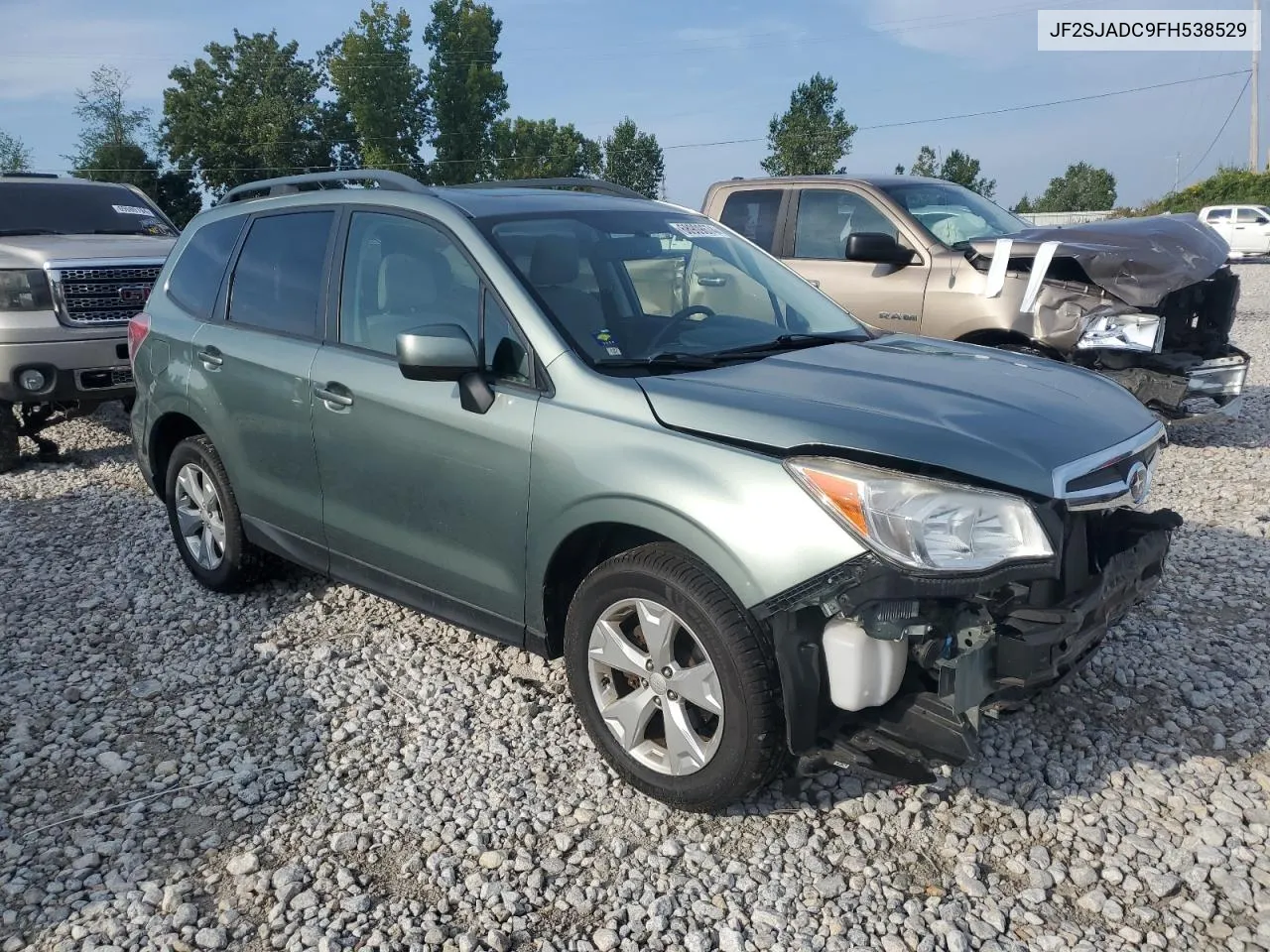 2015 Subaru Forester 2.5I Premium VIN: JF2SJADC9FH538529 Lot: 68909674