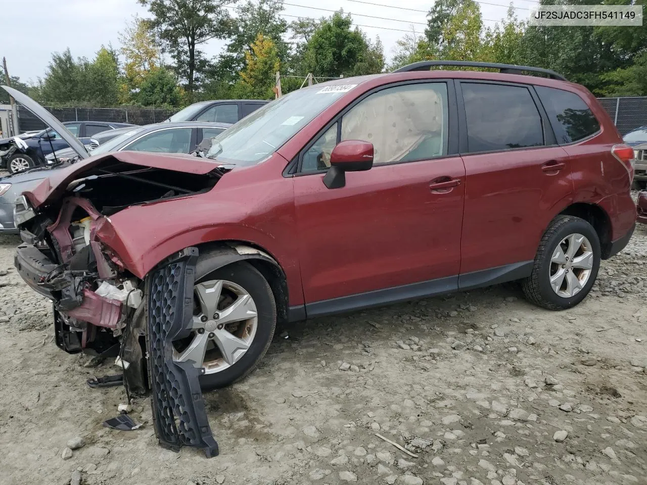 2015 Subaru Forester 2.5I Premium VIN: JF2SJADC3FH541149 Lot: 68981584