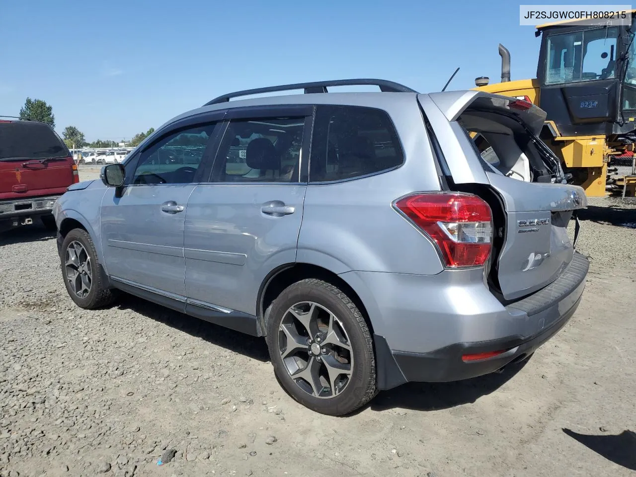 2015 Subaru Forester 2.0Xt Touring VIN: JF2SJGWC0FH808215 Lot: 69153734