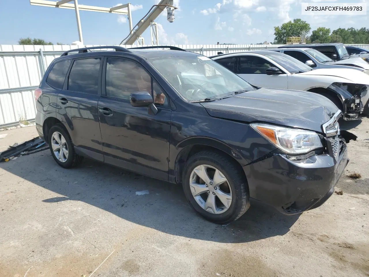 2015 Subaru Forester 2.5I Premium VIN: JF2SJAFCXFH469783 Lot: 69156144