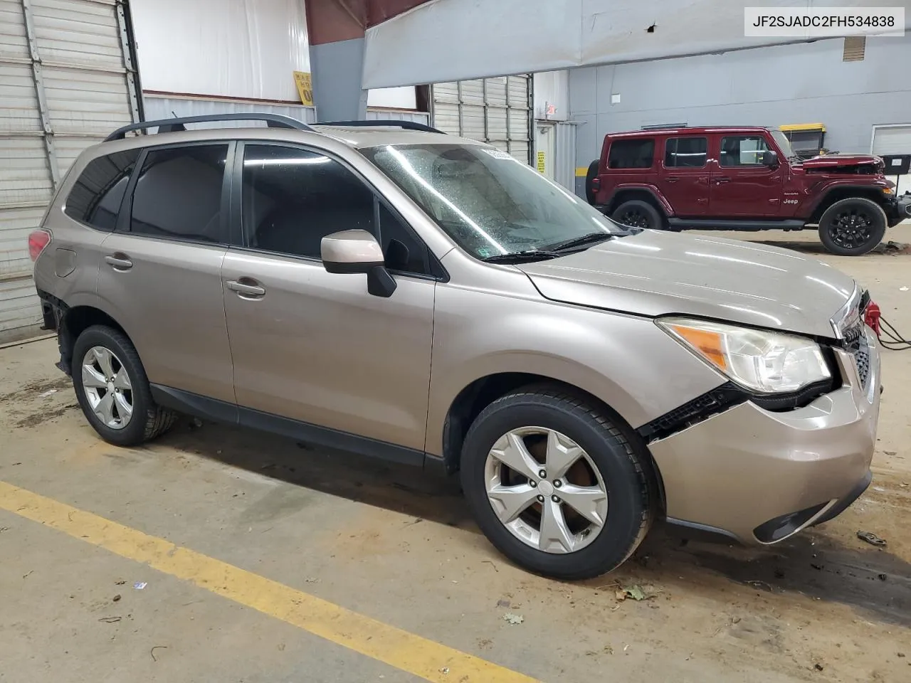 2015 Subaru Forester 2.5I Premium VIN: JF2SJADC2FH534838 Lot: 69505684