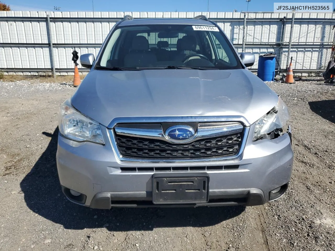 2015 Subaru Forester 2.5I Limited VIN: JF2SJAHC1FH523565 Lot: 69611204