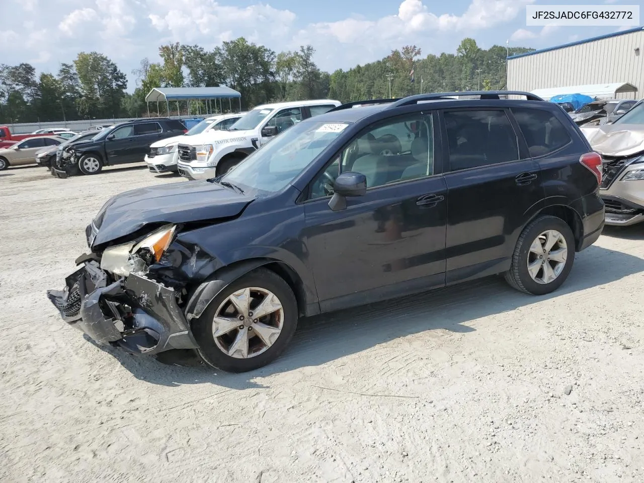 2015 Subaru Forester 2.5I Premium VIN: JF2SJADC6FG432772 Lot: 69694624