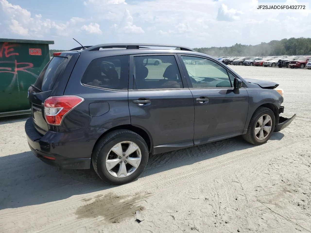 2015 Subaru Forester 2.5I Premium VIN: JF2SJADC6FG432772 Lot: 69694624