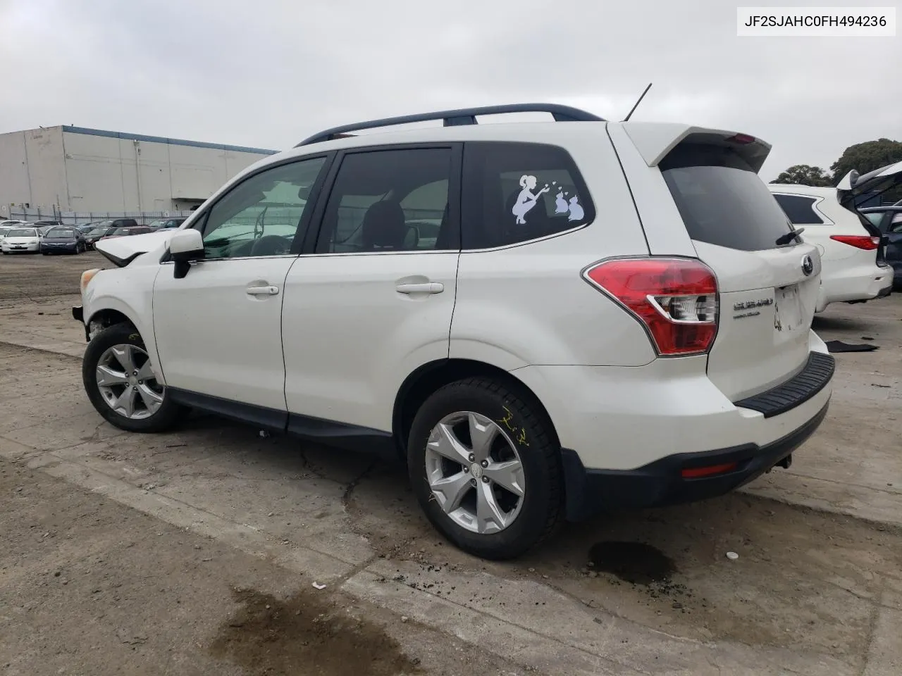 2015 Subaru Forester 2.5I Limited VIN: JF2SJAHC0FH494236 Lot: 69716194