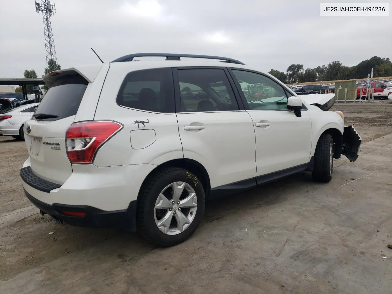 2015 Subaru Forester 2.5I Limited VIN: JF2SJAHC0FH494236 Lot: 69716194