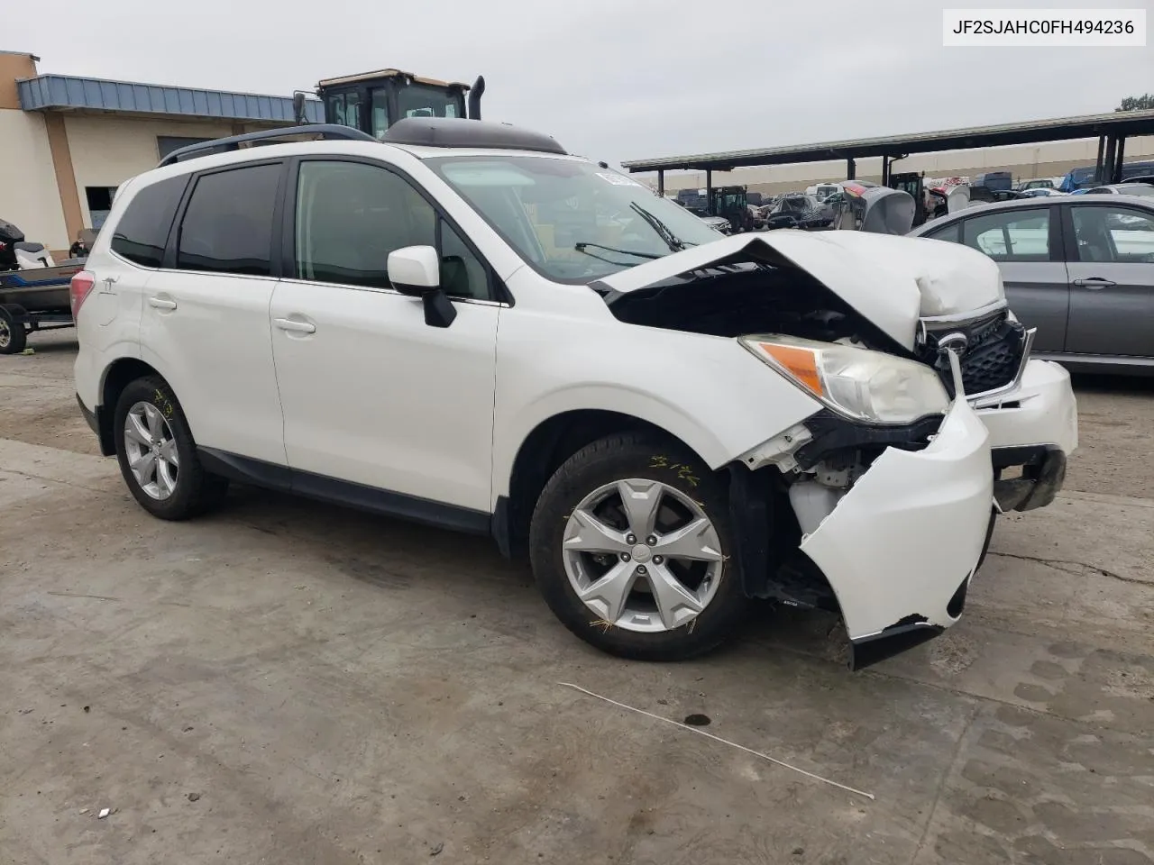 2015 Subaru Forester 2.5I Limited VIN: JF2SJAHC0FH494236 Lot: 69716194