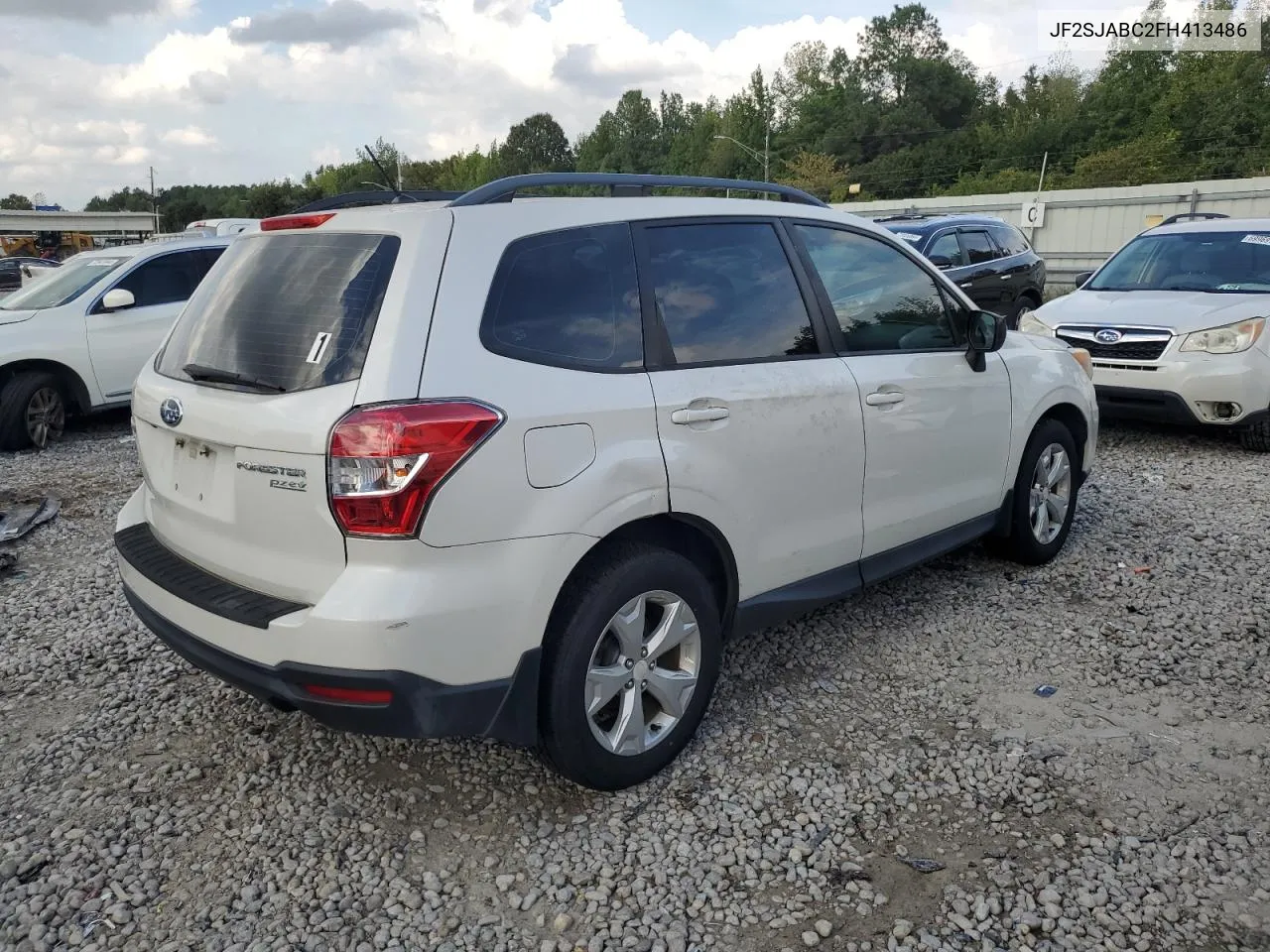 JF2SJABC2FH413486 2015 Subaru Forester 2.5I