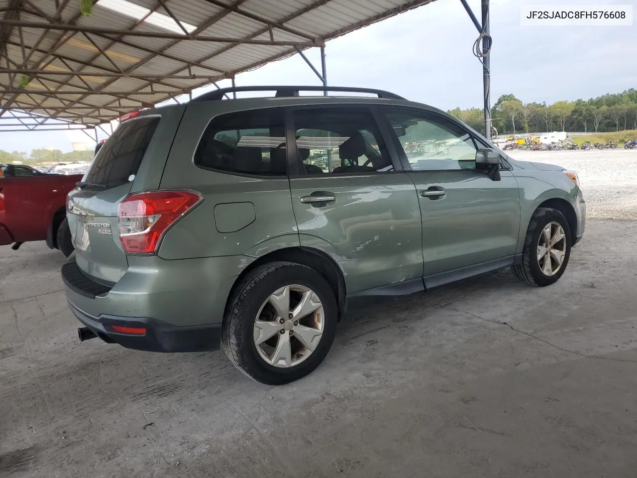 2015 Subaru Forester 2.5I Premium VIN: JF2SJADC8FH576608 Lot: 70281414