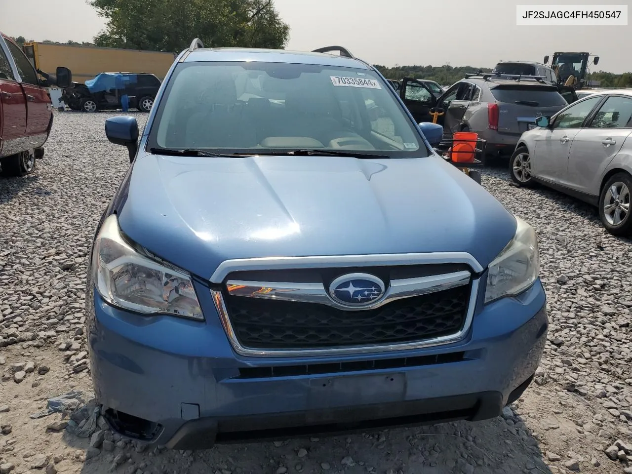 2015 Subaru Forester 2.5I Premium VIN: JF2SJAGC4FH450547 Lot: 70335844