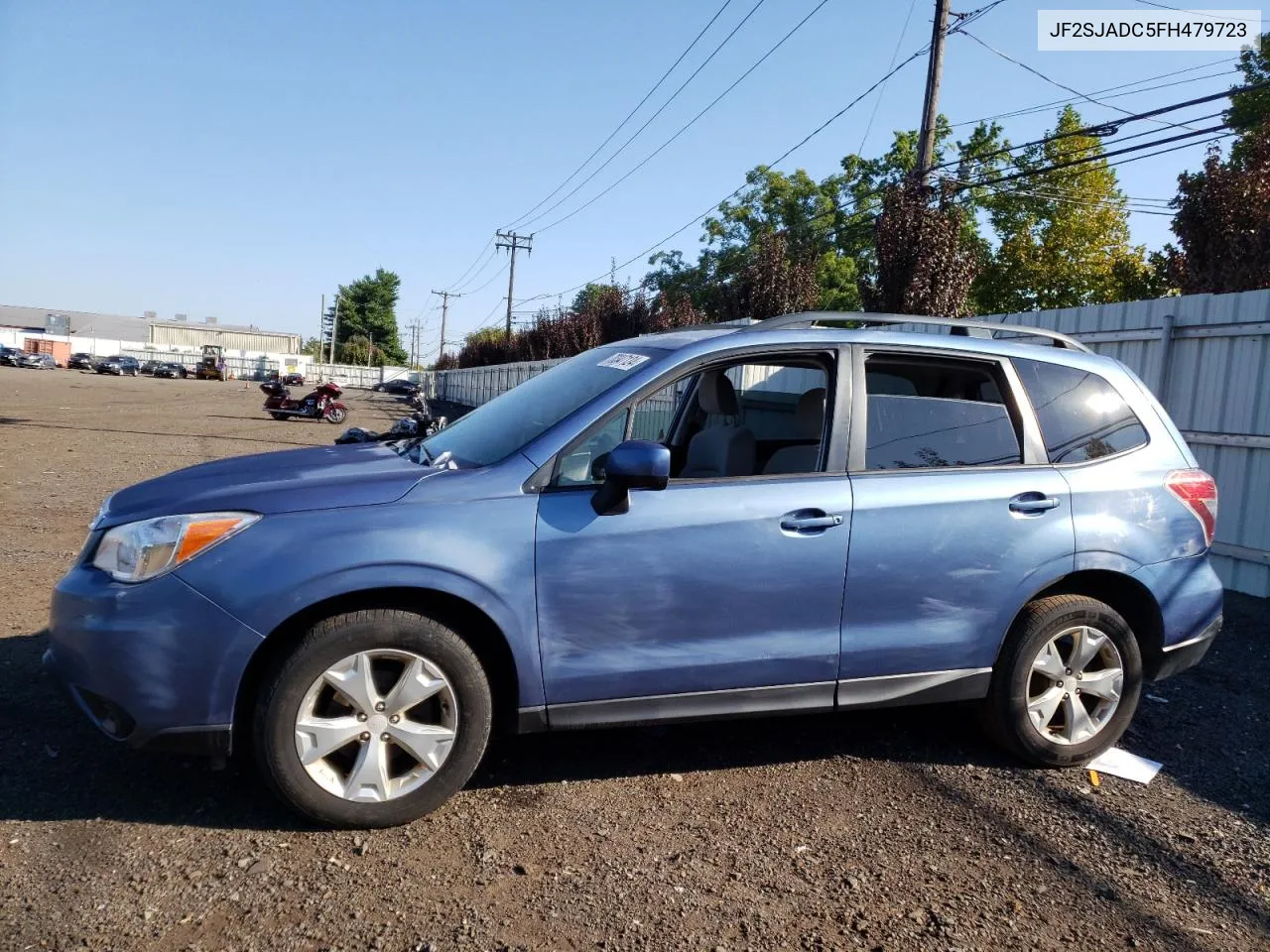 2015 Subaru Forester 2.5I Premium VIN: JF2SJADC5FH479723 Lot: 70347124