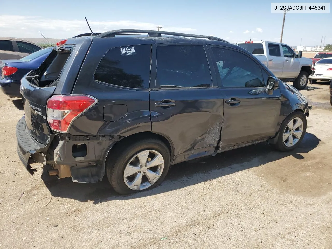 JF2SJADC8FH445341 2015 Subaru Forester 2.5I Premium