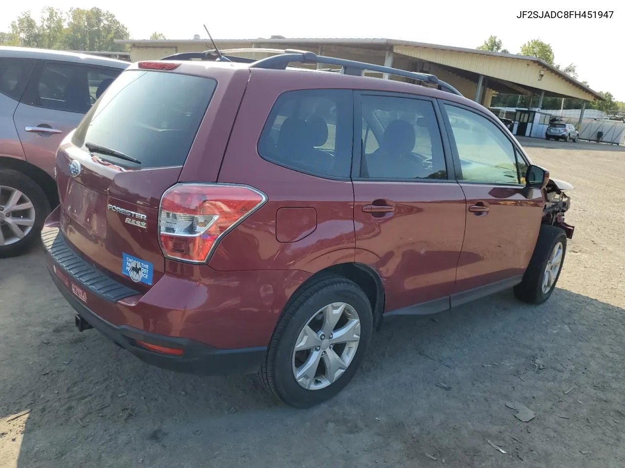 JF2SJADC8FH451947 2015 Subaru Forester 2.5I Premium