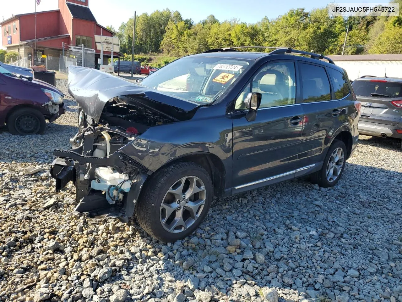 2015 Subaru Forester 2.5I Touring VIN: JF2SJAUC5FH545722 Lot: 70510724