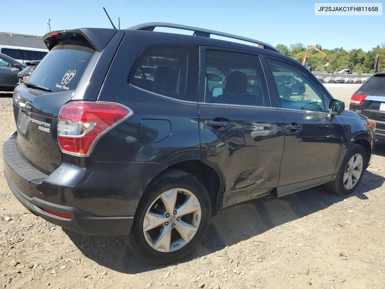 2015 Subaru Forester 2.5I Limited VIN: JF2SJAKC1FH811658 Lot: 70586854