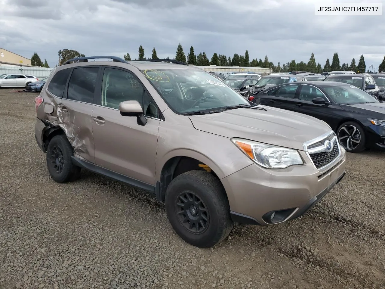 2015 Subaru Forester 2.5I Limited VIN: JF2SJAHC7FH457717 Lot: 70676364