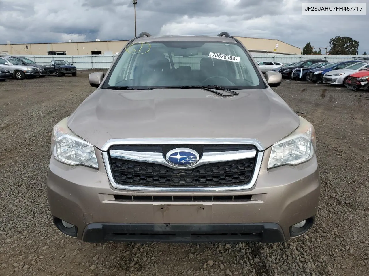 2015 Subaru Forester 2.5I Limited VIN: JF2SJAHC7FH457717 Lot: 70676364