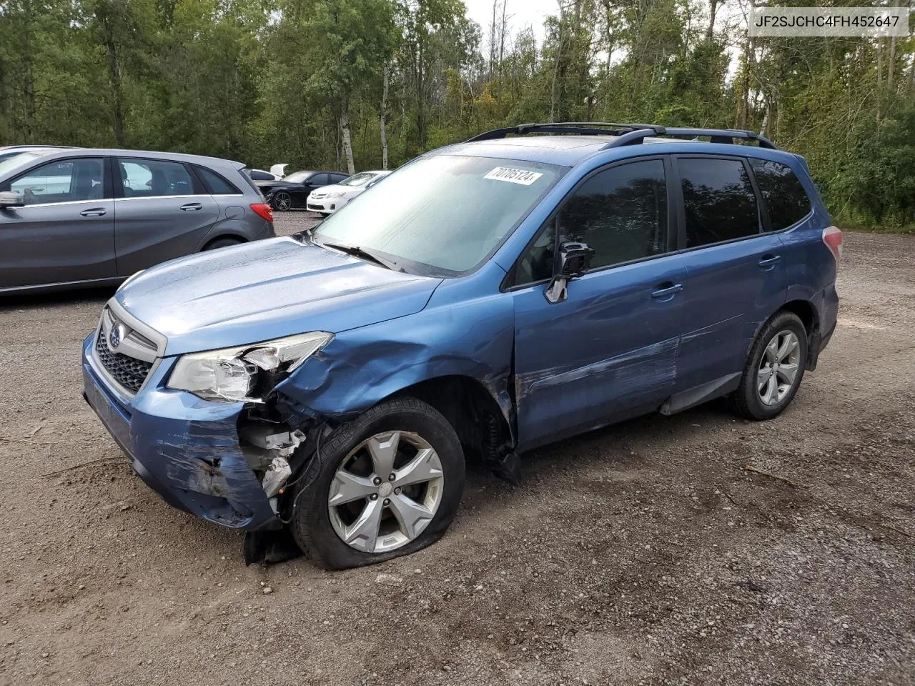 2015 Subaru Forester 2.5I Limited VIN: JF2SJCHC4FH452647 Lot: 70705124