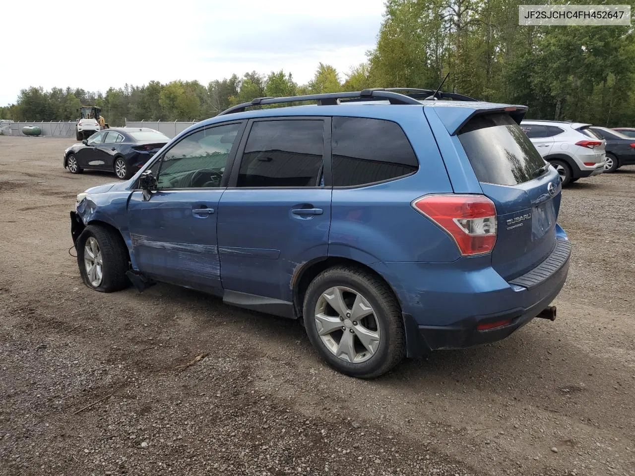 2015 Subaru Forester 2.5I Limited VIN: JF2SJCHC4FH452647 Lot: 70705124