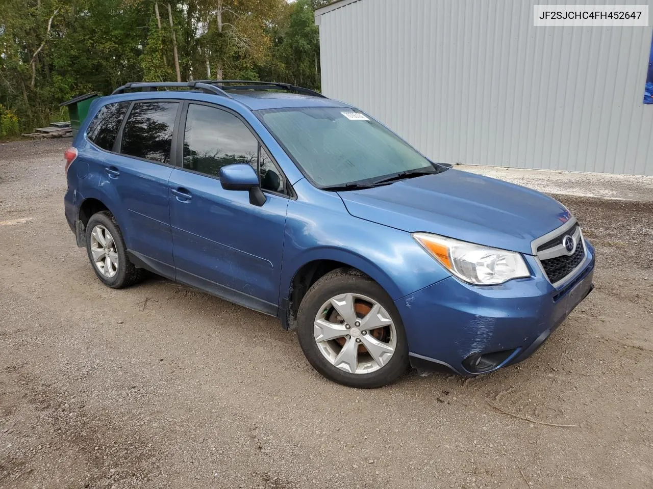 2015 Subaru Forester 2.5I Limited VIN: JF2SJCHC4FH452647 Lot: 70705124