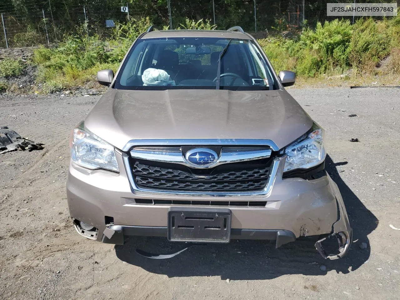 2015 Subaru Forester 2.5I Limited VIN: JF2SJAHCXFH597843 Lot: 70767264