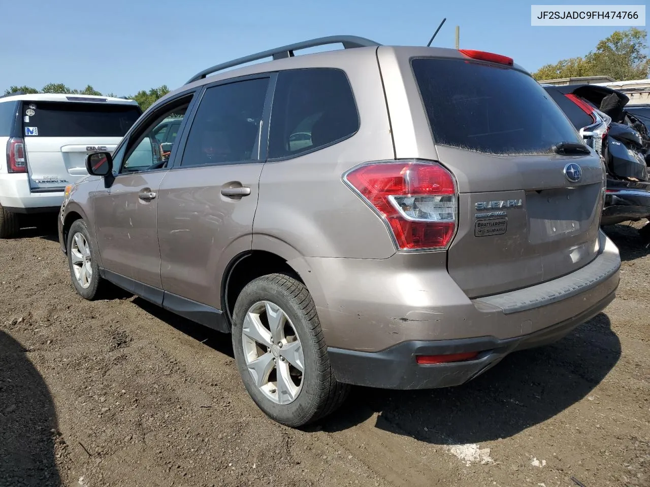 2015 Subaru Forester 2.5I Premium VIN: JF2SJADC9FH474766 Lot: 70847524