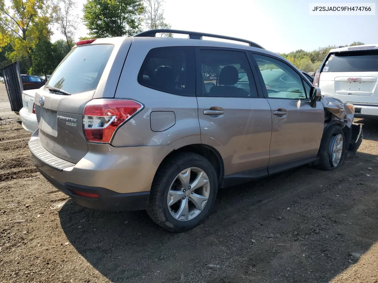 2015 Subaru Forester 2.5I Premium VIN: JF2SJADC9FH474766 Lot: 70847524