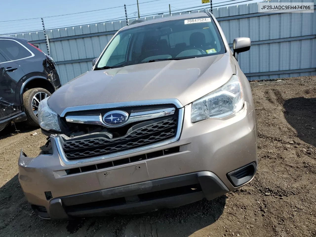 2015 Subaru Forester 2.5I Premium VIN: JF2SJADC9FH474766 Lot: 70847524