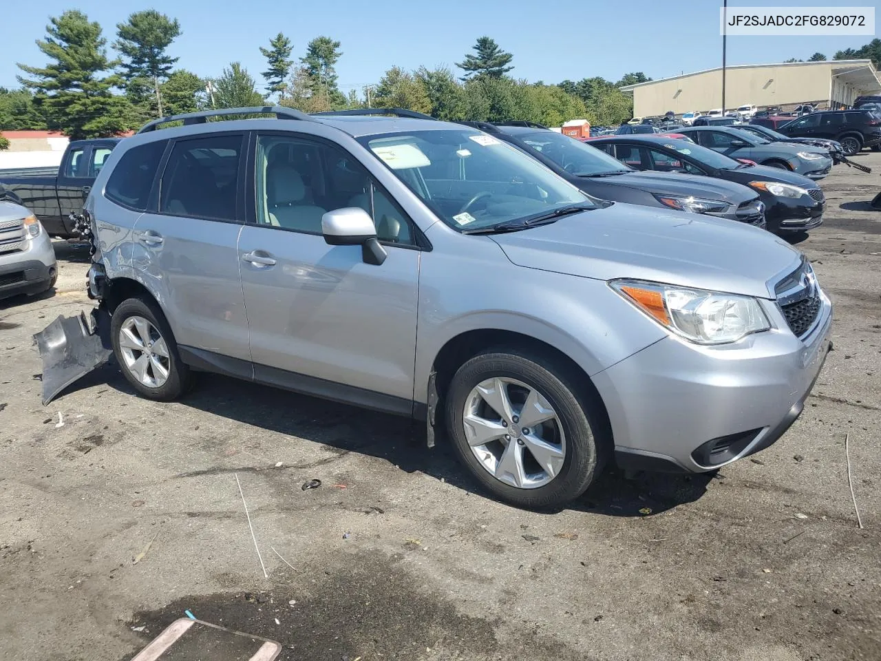 2015 Subaru Forester 2.5I Premium VIN: JF2SJADC2FG829072 Lot: 70896154