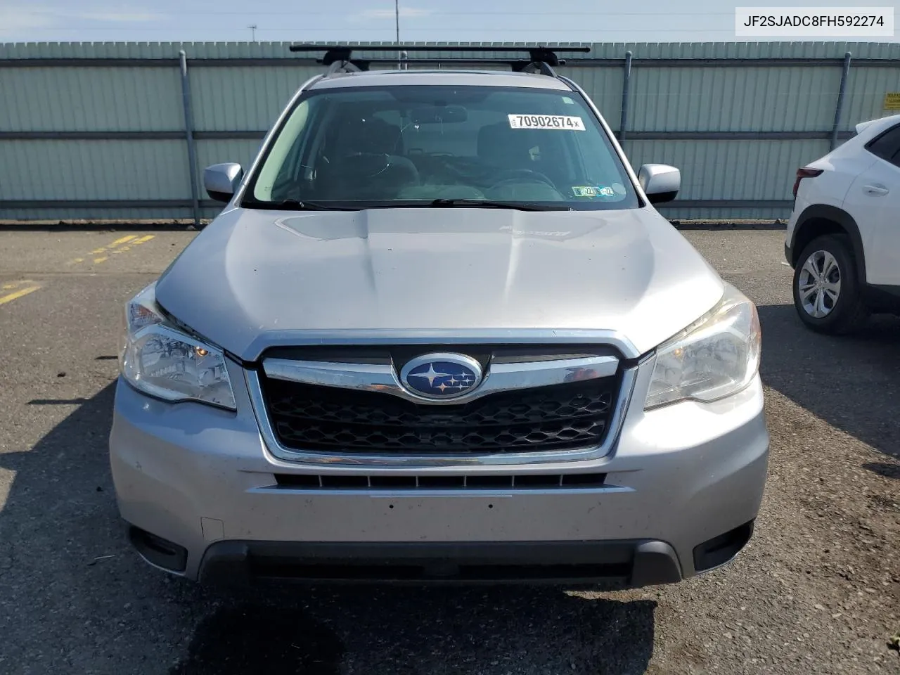 2015 Subaru Forester 2.5I Premium VIN: JF2SJADC8FH592274 Lot: 70902674