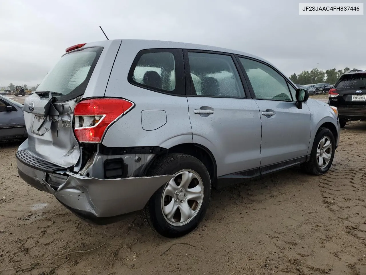 2015 Subaru Forester 2.5I VIN: JF2SJAAC4FH837446 Lot: 71179294