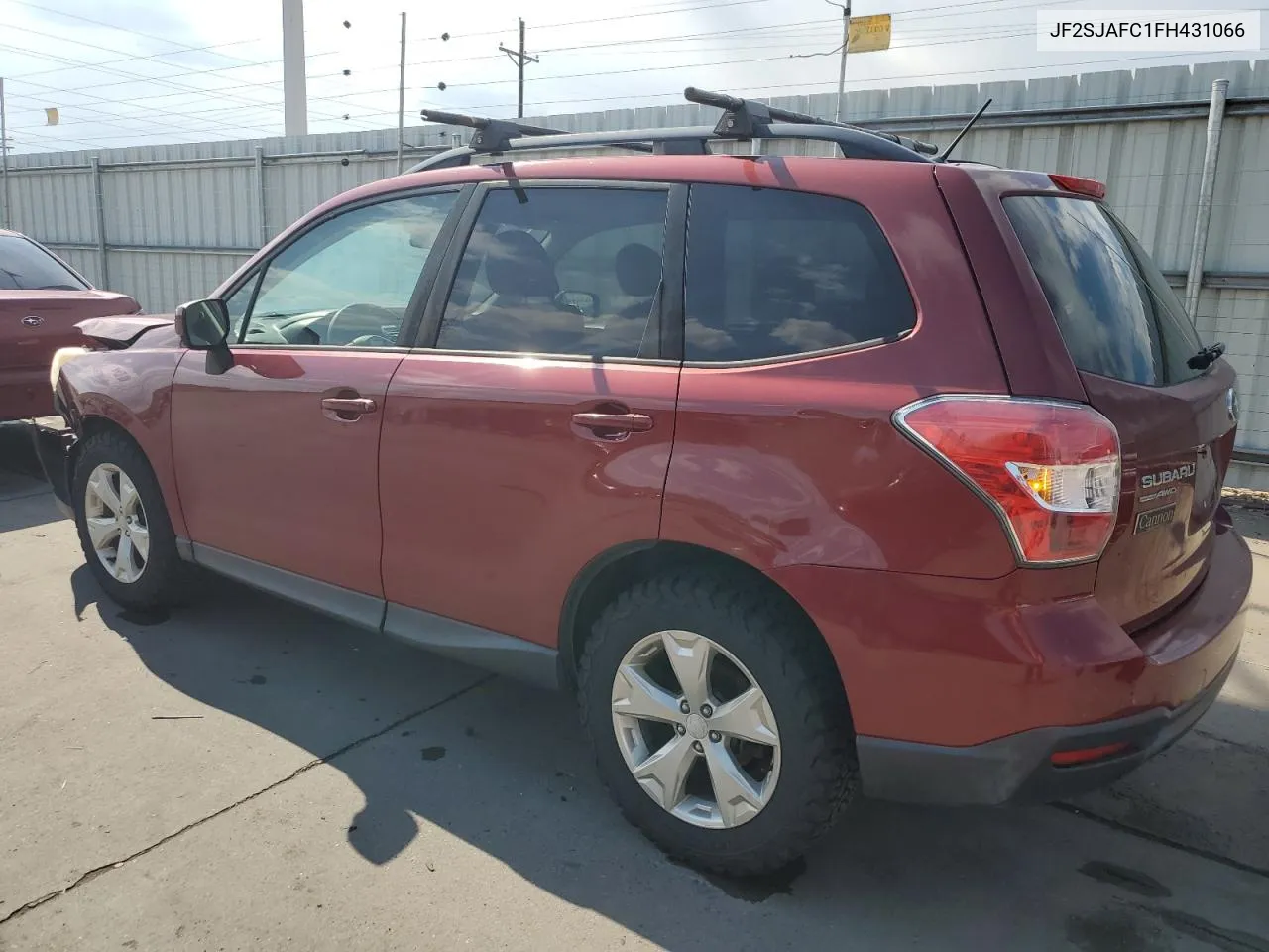 JF2SJAFC1FH431066 2015 Subaru Forester 2.5I Premium