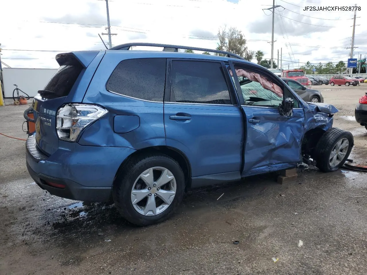 2015 Subaru Forester 2.5I Limited VIN: JF2SJAHCXFH528778 Lot: 71183644