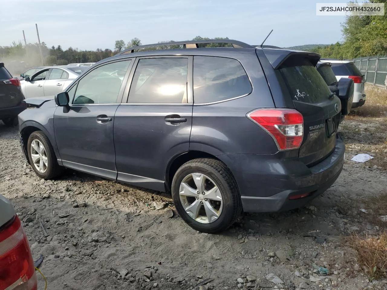 2015 Subaru Forester 2.5I Limited VIN: JF2SJAHC0FH432660 Lot: 71210134