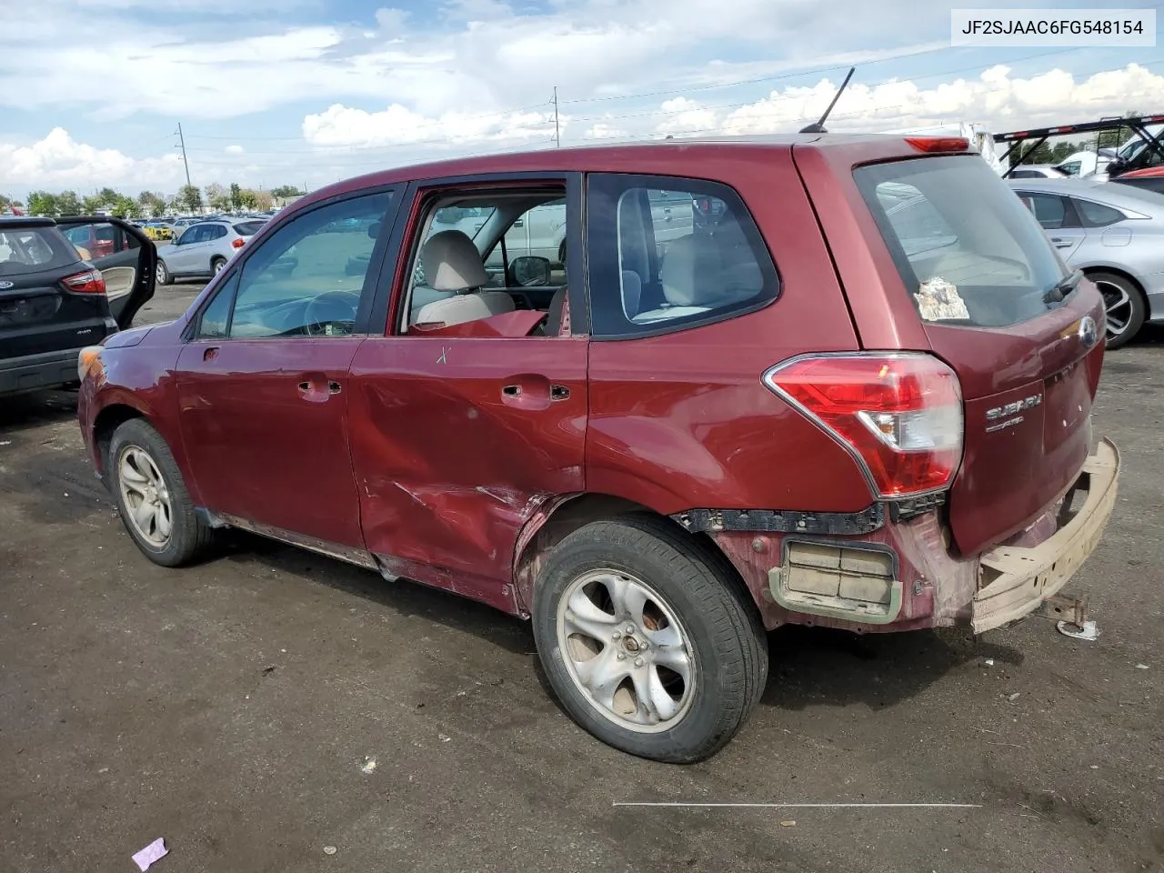 JF2SJAAC6FG548154 2015 Subaru Forester 2.5I