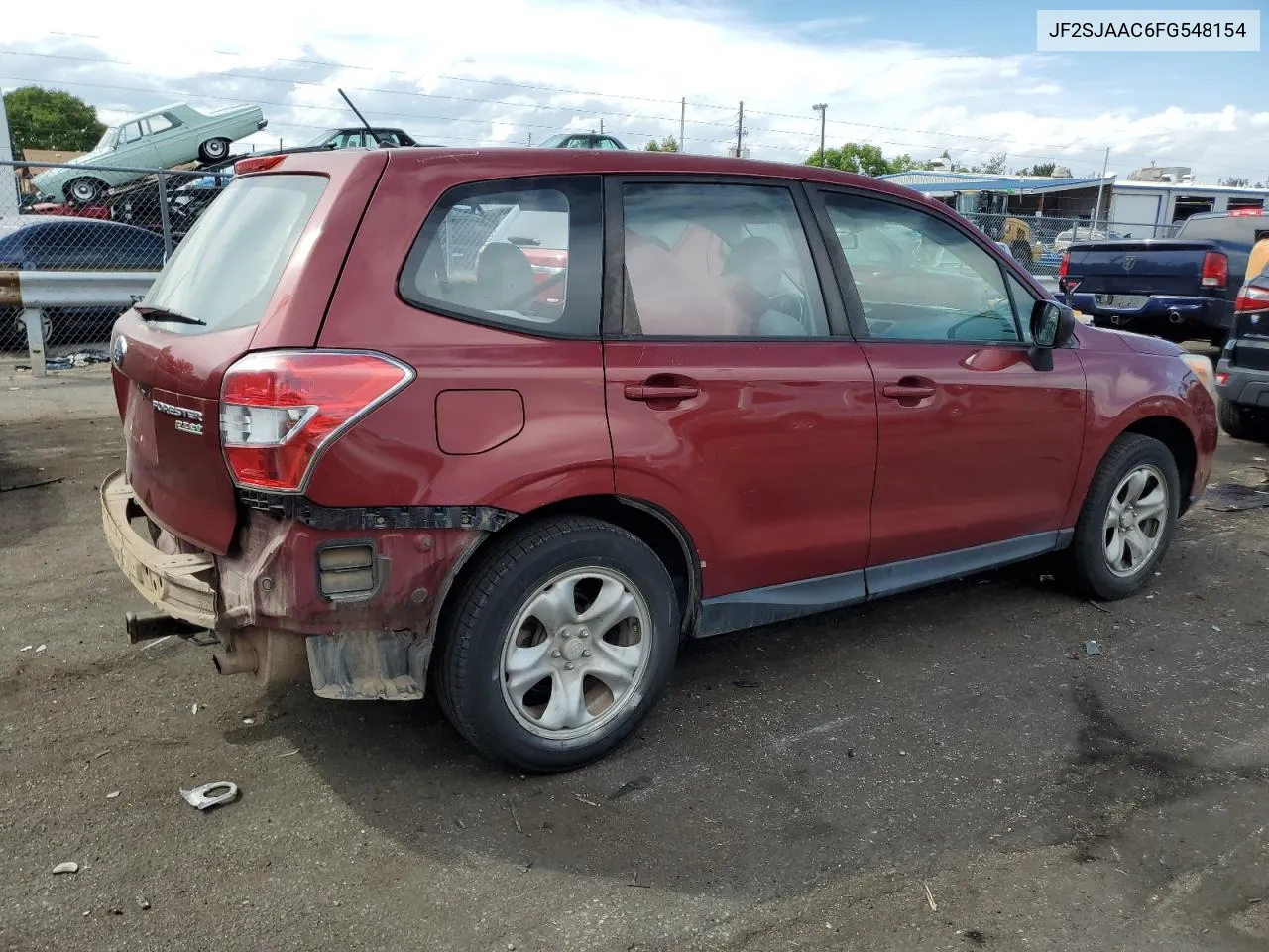 JF2SJAAC6FG548154 2015 Subaru Forester 2.5I