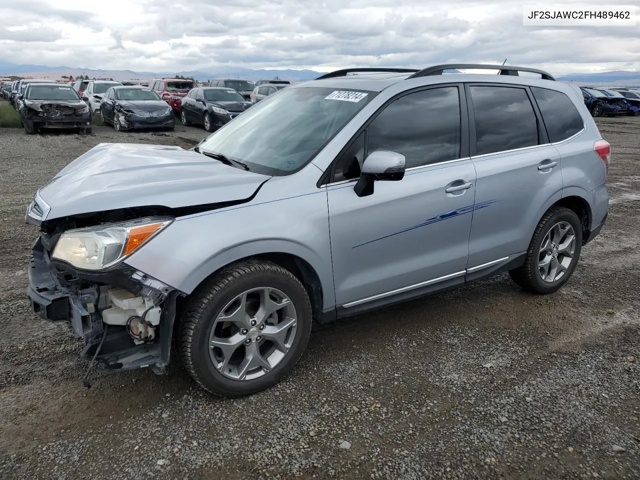 2015 Subaru Forester 2.5I Touring VIN: JF2SJAWC2FH489462 Lot: 71278214