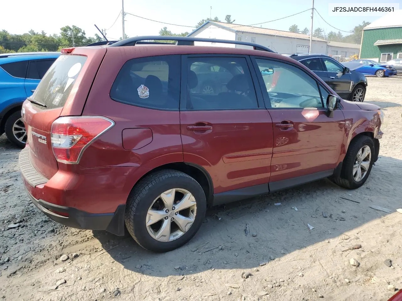 2015 Subaru Forester 2.5I Premium VIN: JF2SJADC8FH446361 Lot: 71431944