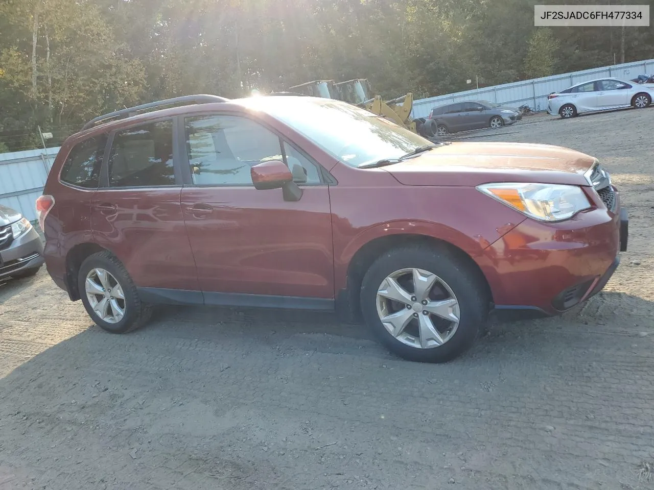 2015 Subaru Forester 2.5I Premium VIN: JF2SJADC6FH477334 Lot: 71494474