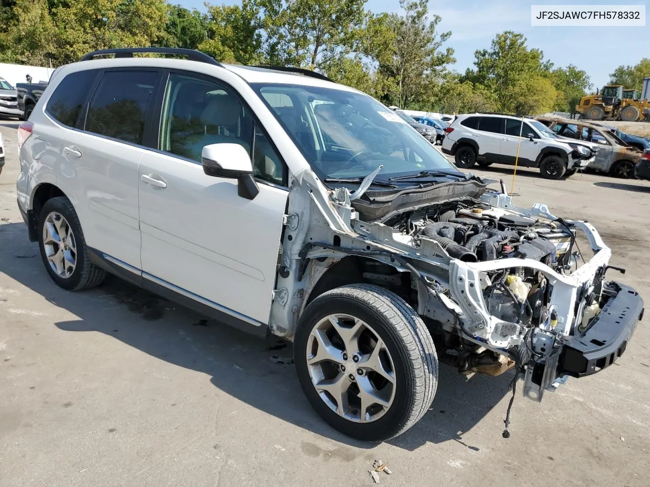 2015 Subaru Forester 2.5I Touring VIN: JF2SJAWC7FH578332 Lot: 71551974