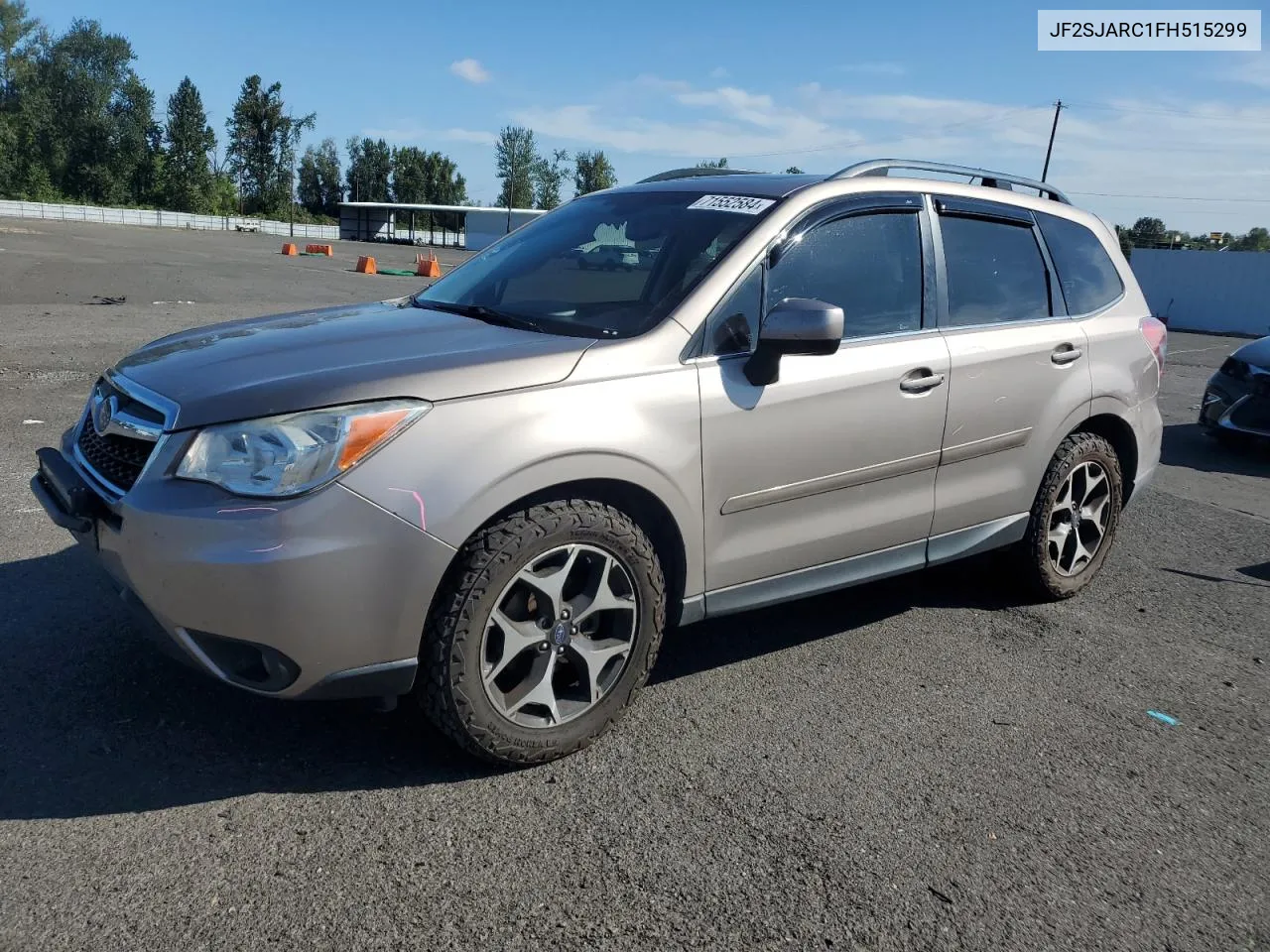 2015 Subaru Forester 2.5I Limited VIN: JF2SJARC1FH515299 Lot: 71552584