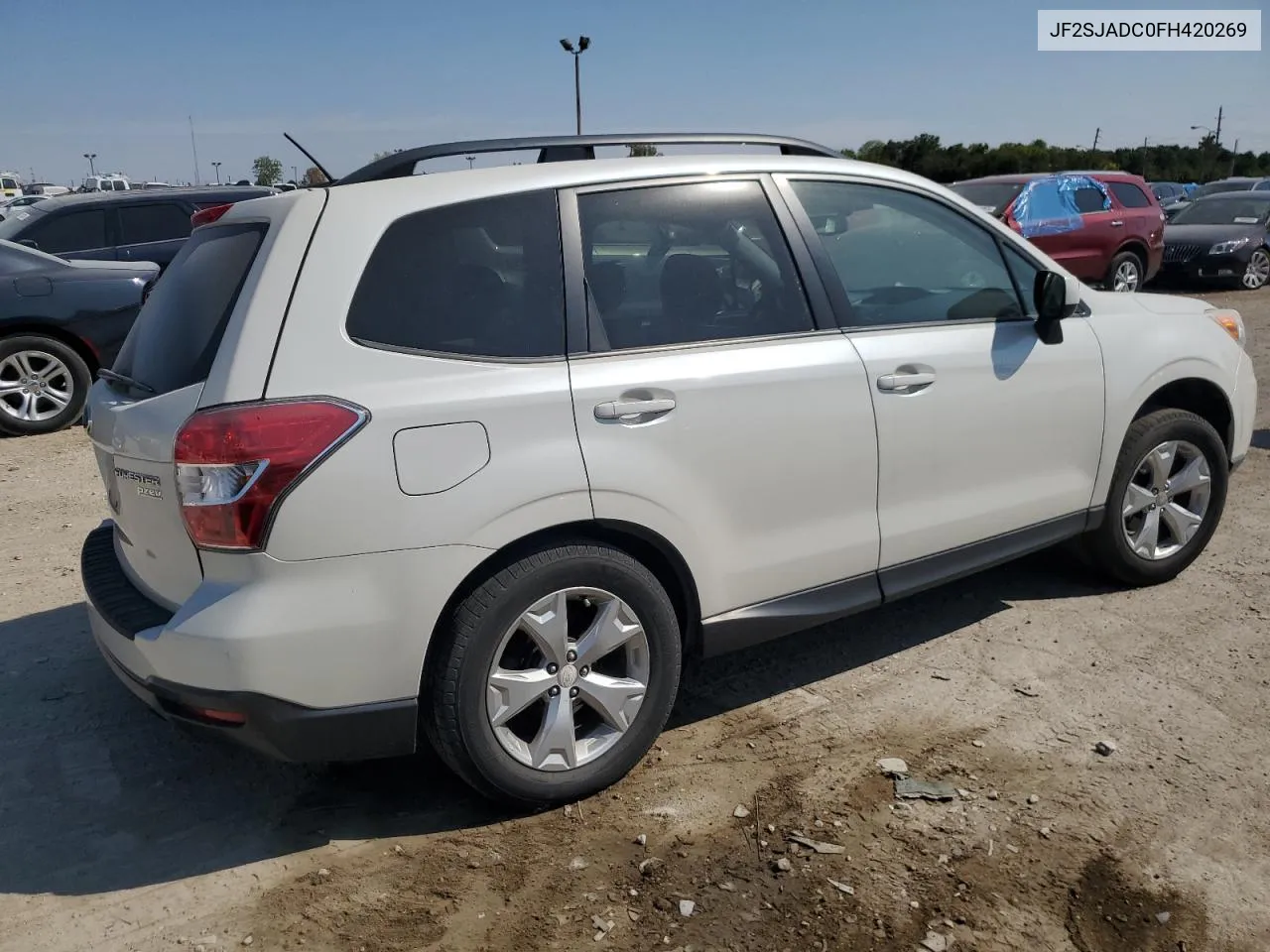 2015 Subaru Forester 2.5I Premium VIN: JF2SJADC0FH420269 Lot: 71573614