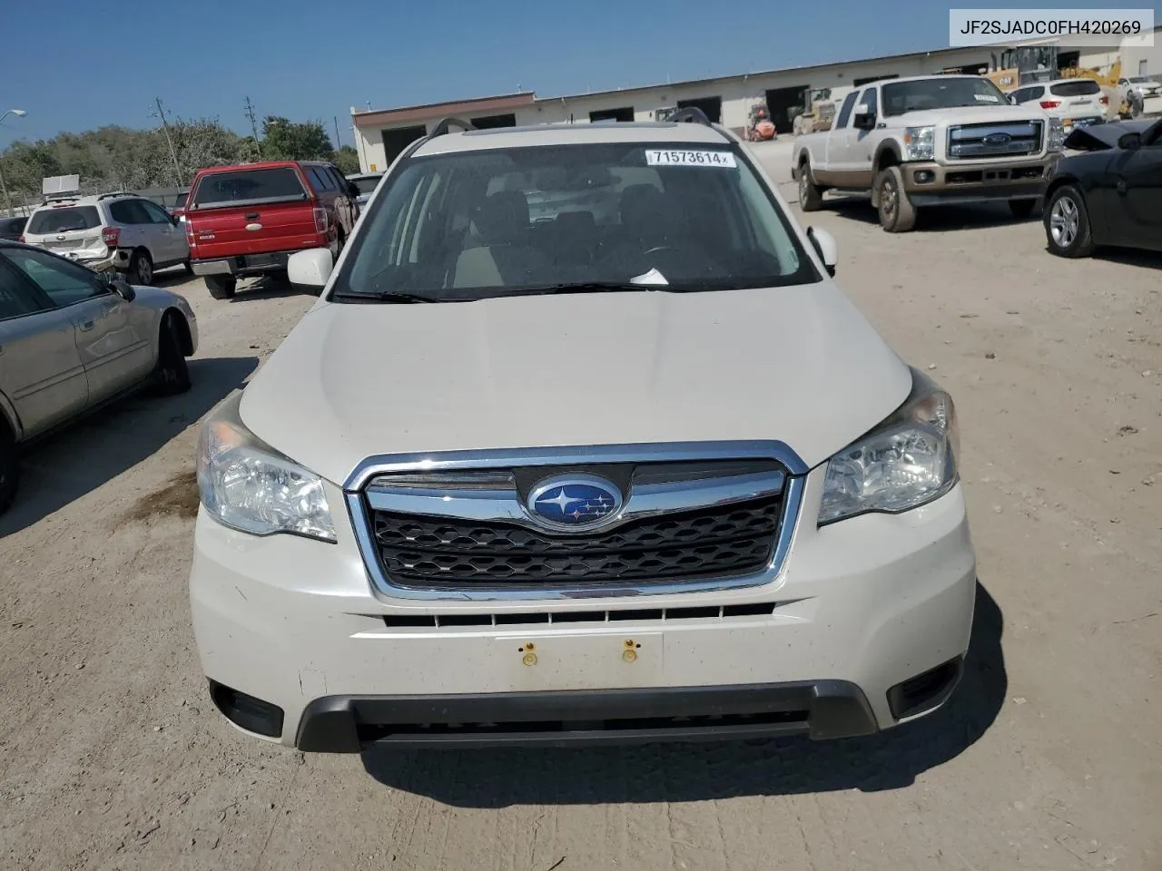 2015 Subaru Forester 2.5I Premium VIN: JF2SJADC0FH420269 Lot: 71573614