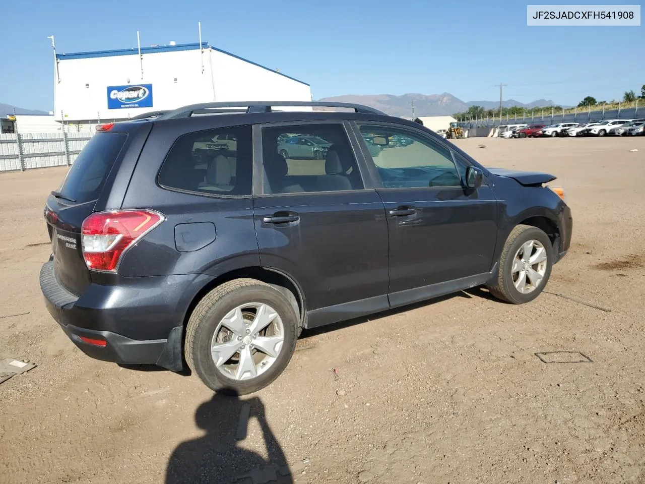 2015 Subaru Forester 2.5I Premium VIN: JF2SJADCXFH541908 Lot: 71598544