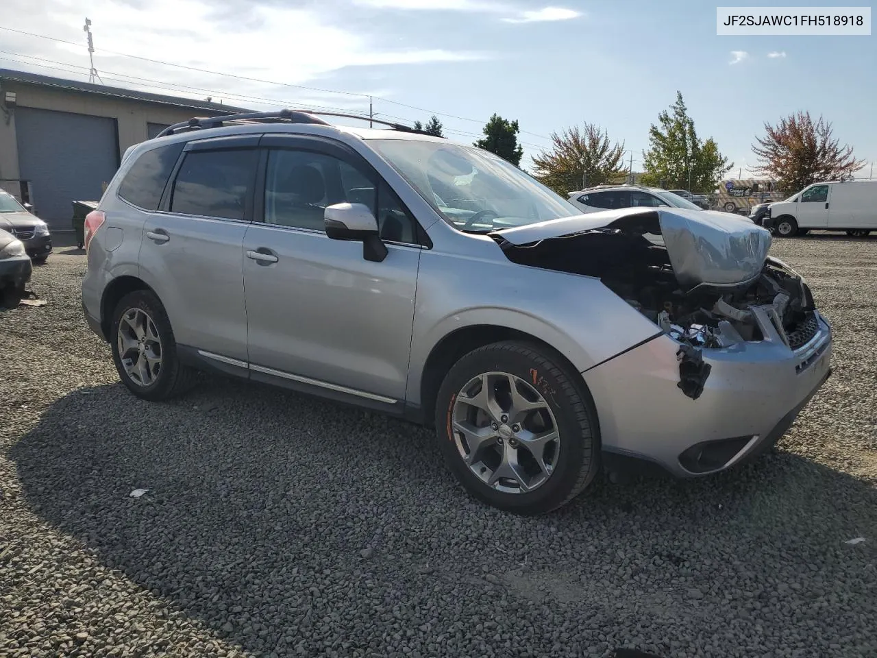 2015 Subaru Forester 2.5I Touring VIN: JF2SJAWC1FH518918 Lot: 71613554