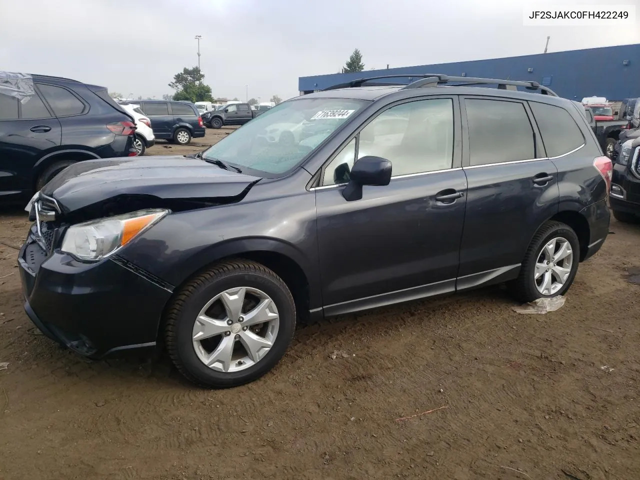 2015 Subaru Forester 2.5I Limited VIN: JF2SJAKC0FH422249 Lot: 71639244